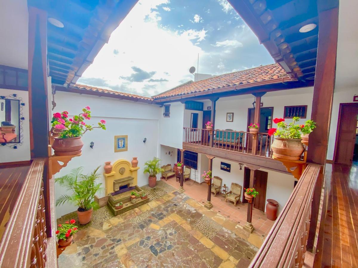 Casa Del Carmen - Villa De Leyva Buitenkant foto