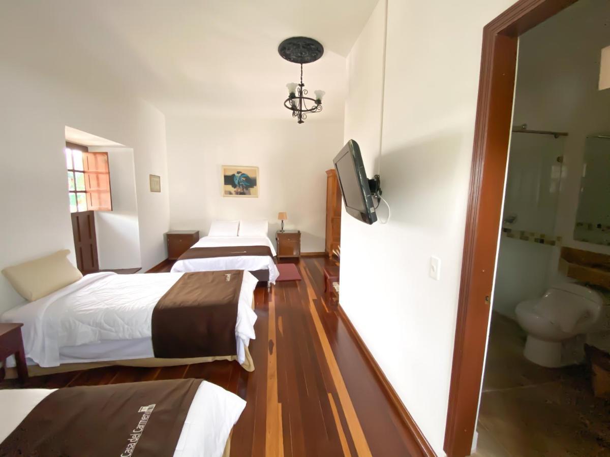 Casa Del Carmen - Villa De Leyva Buitenkant foto