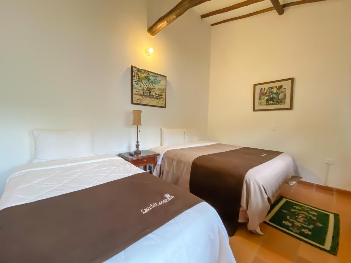 Casa Del Carmen - Villa De Leyva Buitenkant foto