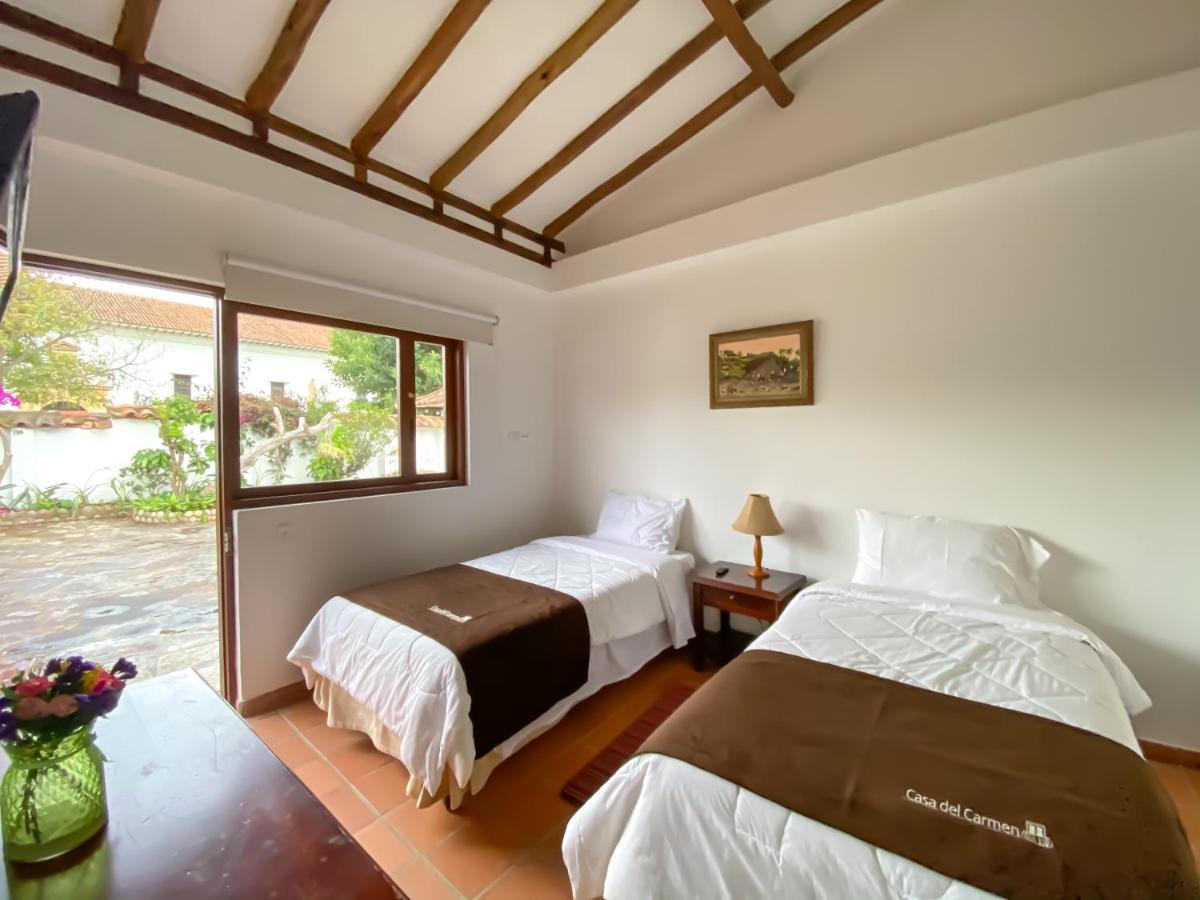Casa Del Carmen - Villa De Leyva Buitenkant foto