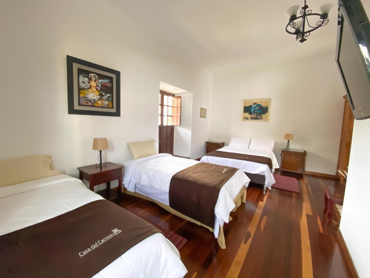 Casa Del Carmen - Villa De Leyva Buitenkant foto